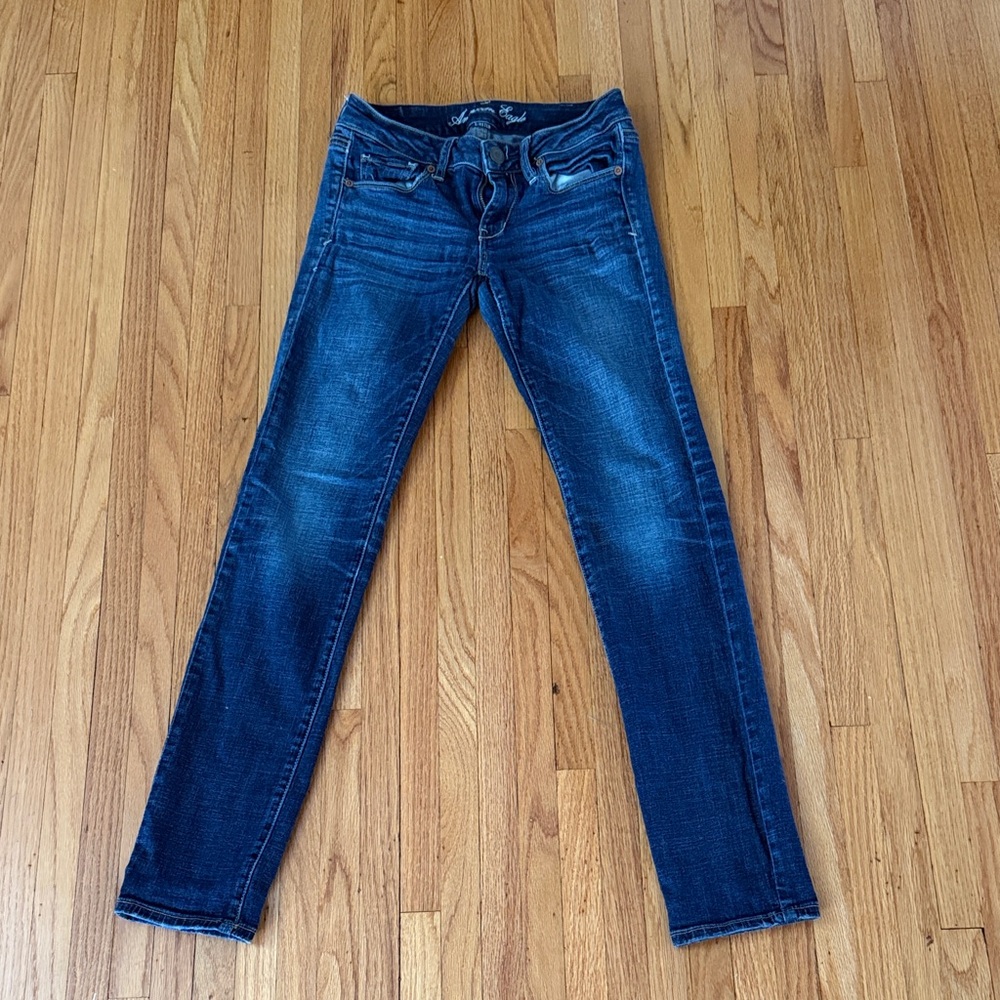 American Eagle Outfitters Blue Skinny Jeans